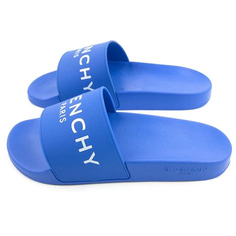 givenchy sliders blue|Givenchy marshmallow slides 35.